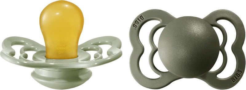 Bibs Pacifier Supreme Latex Size 1 - 2pcs - Image 1