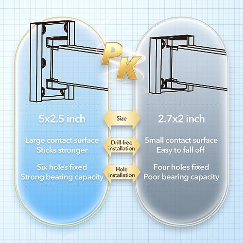 HEILAIYI Clothes Drying Rack,Laundry Drying rack,Wall Mounted Clothes Rack,Clothes Hanging Rack,Laundry Rack Wall Mount,Folding Retractable Collapsible Drying Rack Clothing (Three-Poles,J Hooks,White) - Image 2