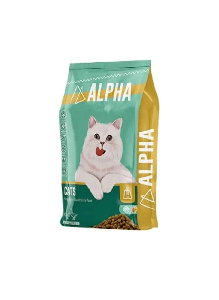 Alpha - ABA PET FOOD | ALPHA DRY FOOD FOR Cats | 1 kg - Image 1