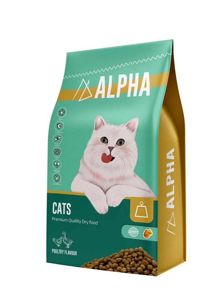 Alpha - ABA PET FOOD | ALPHA DRY FOOD FOR Cats | 1 kg - Image 1