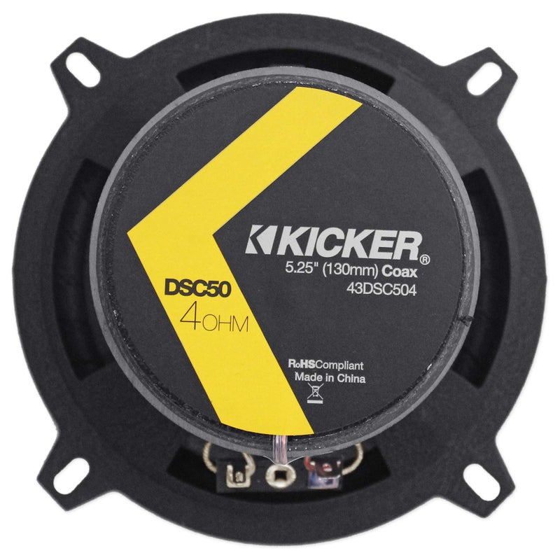 Kicker 2 كيكير 43DSC504 سلسلة D مكبرات صوت كوكسيل 5.25" 200 واط 2-طريق 4 أوم للسيارات - Image 3