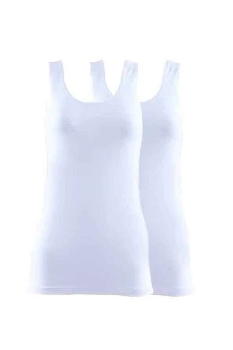 Blackspade 1590 2'li Paket Kadın %97 Pamuklu Kalın Askılı Atlet  - Image 1