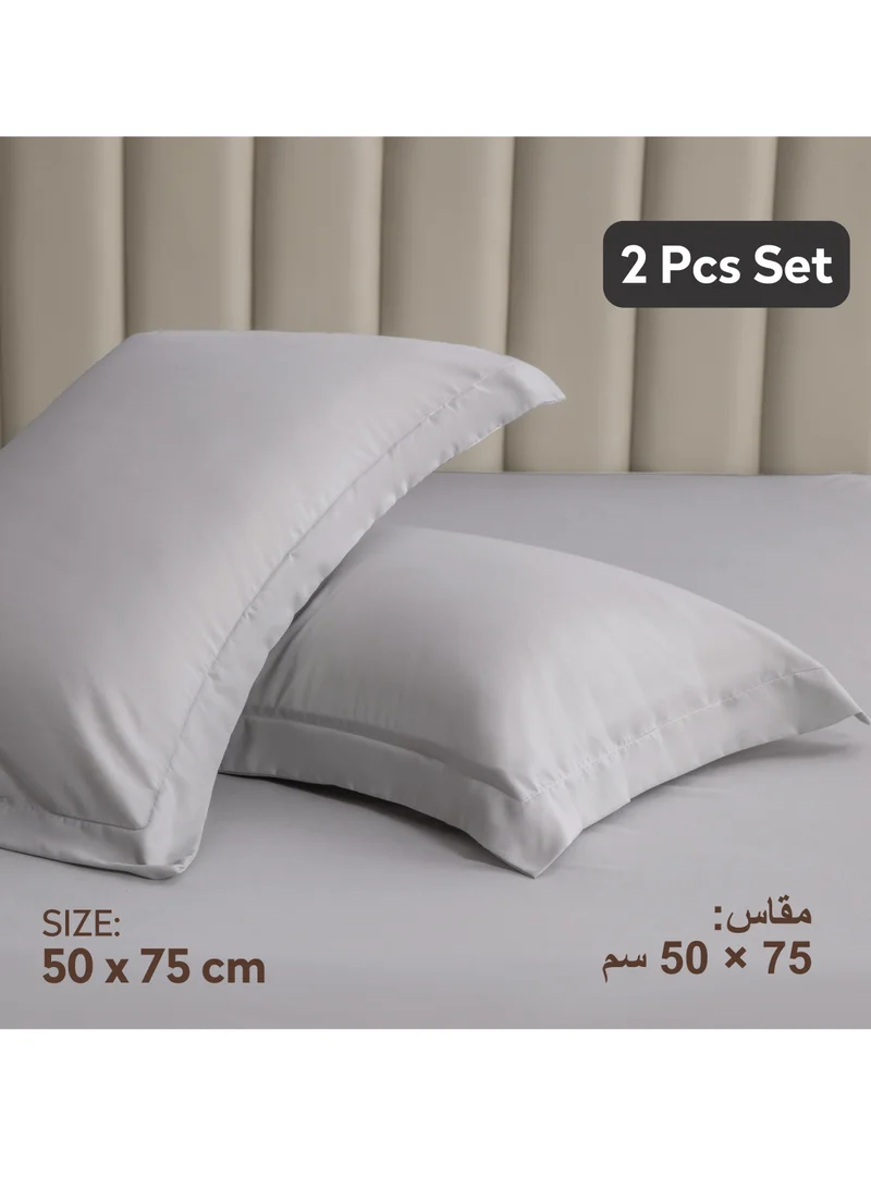 Donetella Microfiber Pillowcases 2-Pcs Soft Pillow Cover With Envelope Closure (Without Pillow Insert),Cotton Seed