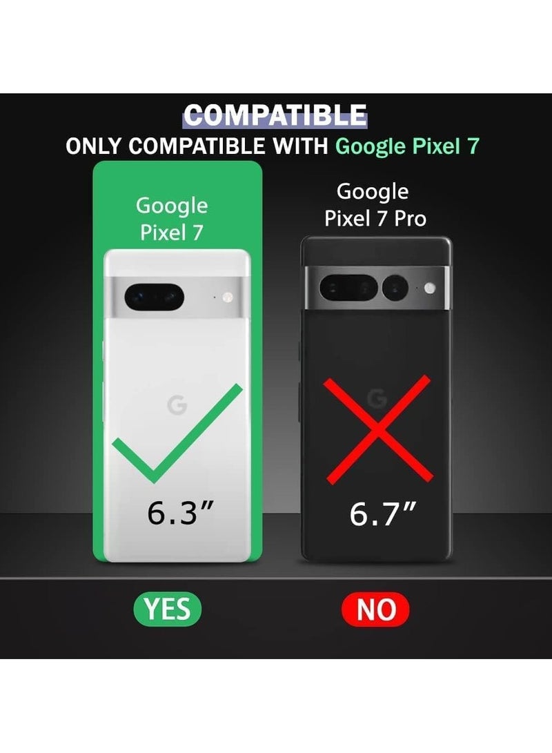 HuHa Google Pixel 7 Case Cover, Slim Thin Flexible Shock-Absorbing TPU Protective with Upgraded Protection Phone Cover for Google Pixel 7, Black - Image 2
