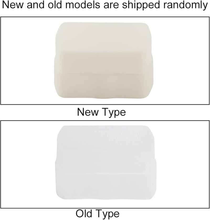 3Pcs White Flash Bounce Diffuser Softbox For Canon 580EX Speedlite - Image 5