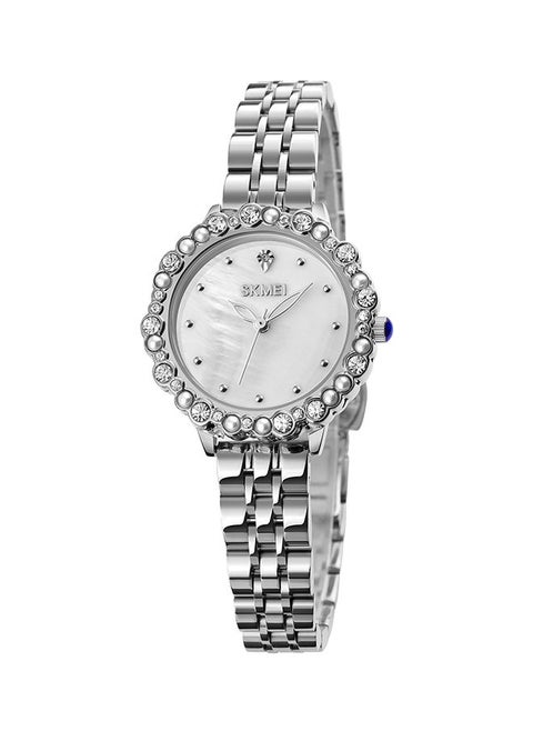 Analog Alloy Round Waterproof Wrist Watch  1799SI-8881F23