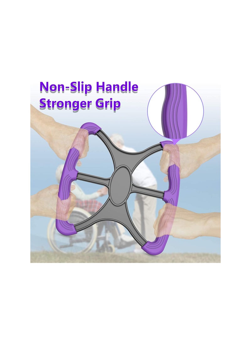 SYOSI - Elderly Lift Assist Device, Disabled Patient Standing Aid Disabled Patient Portable Lift Device for Handicapped, Blue with Rubber Grip​ Handicap Bar Lift Aid to Transfer Elderly Senior Bariatric - Image 1