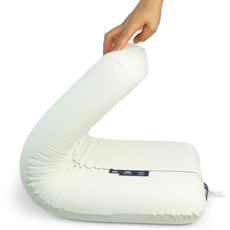 Memory Foam Pillow with Double Side Pillow Case 12cm Height - Image 2