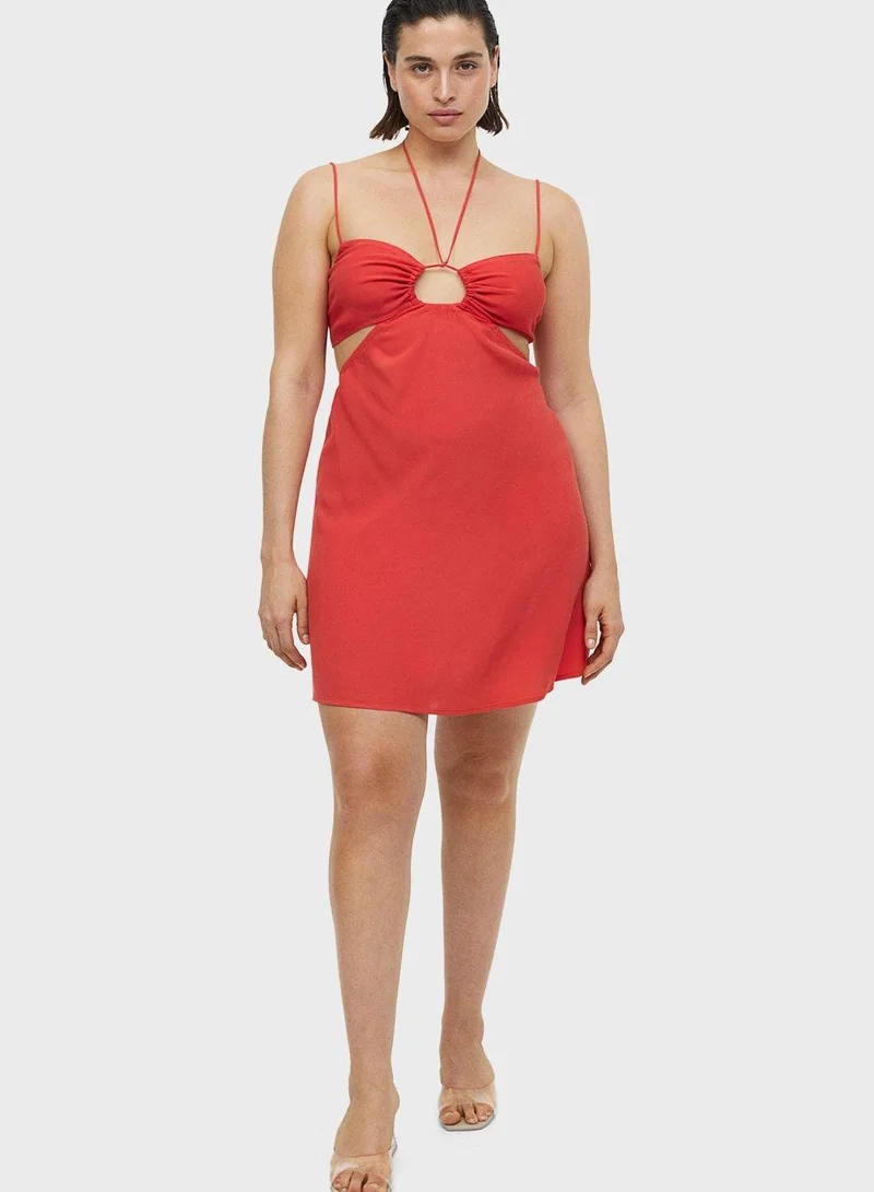 H&M Cutout Detail Dress
