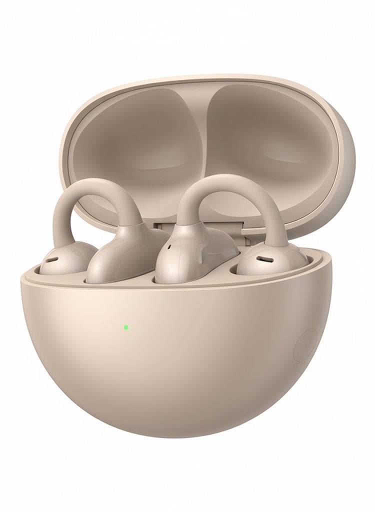 Oteeto FreeClip Wireless Earphones, Bluetooth Earbuds, Futuristic Aesthetic Design, Feather-Like Wearing, Open-Ear Listening, Long Battery Life, iOS And Android Black - Image 1