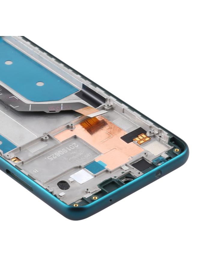 erorex Replacement TFT LCD Screen for Nokia 7.2 TA-1196 Digitizer Full Assembly with Frame Green - Image 4