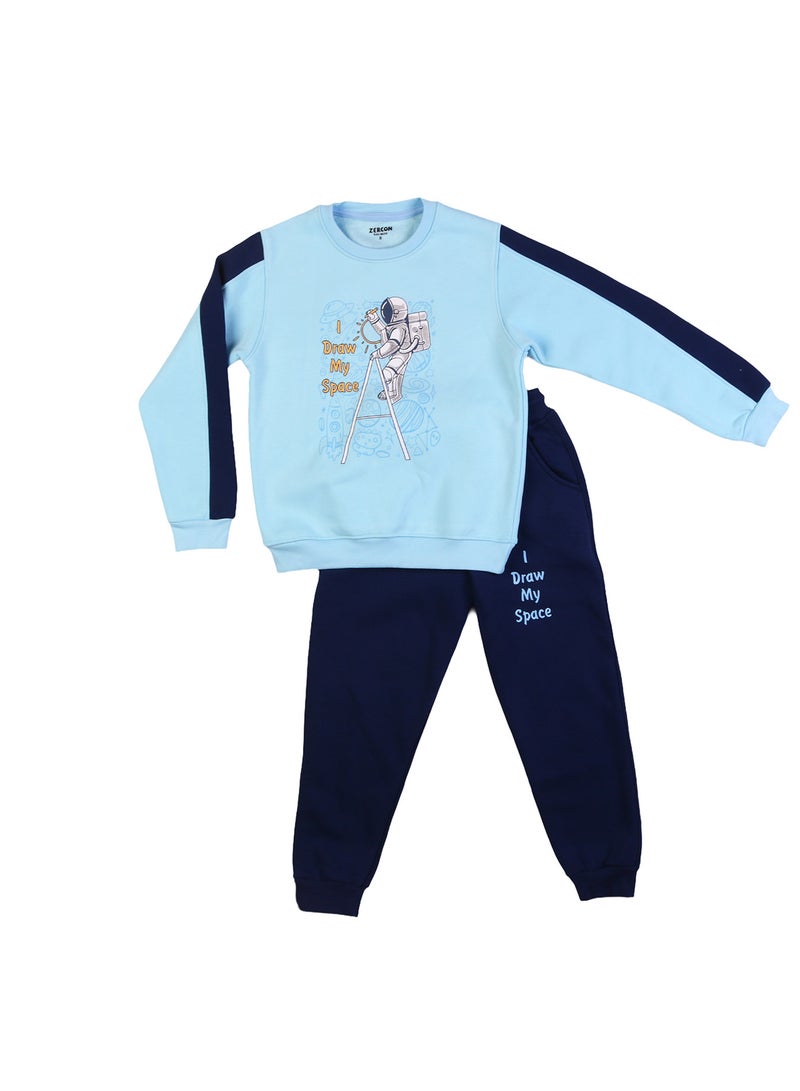 زيركون بيجامة شتوي اولادي - 3107 - Image 1