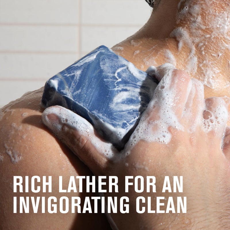 Every Man Jack Cold Plunge Mens Bar Soap - Glacier Bay Scent with notes of Uplifting Mint, Cypress, and Cooling Glacier Clay - Deeply Cleans, Hydrates with Naturally Derived Ingredients - 5oz 2 Pack - Image 5