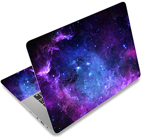 ICOLOR Blue Galaxy 11.6 13 13.3 14 15 15.6 inches Netbook Laptop Skin Sticker Reusable Protector Cover for Laptop Notebook FY-NEK-14 - Image 1