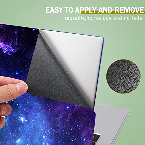 ICOLOR Blue Galaxy 11.6 13 13.3 14 15 15.6 inches Netbook Laptop Skin Sticker Reusable Protector Cover for Laptop Notebook FY-NEK-14 - Image 4