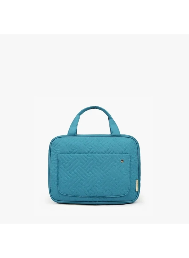 BAGSMART  BAGSMART Teal The Space Saver Bonchemin Hanging Toiletry Bag for Women | Best Price UAE
