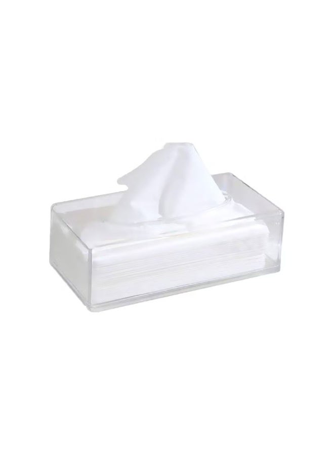 علبة مناديل أكرليك 21.5X12X8 سم - Image 1