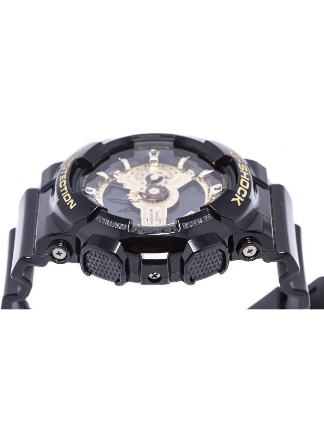 CASIO Casio G-Shock Men's Ana-Digi Dial Resin Band Watch - GA-110GB-1ADR - Image 4