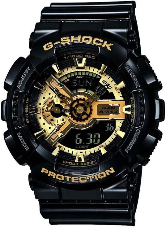 CASIO Casio G-Shock Men's Ana-Digi Dial Resin Band Watch - GA-110GB-1ADR - Image 1