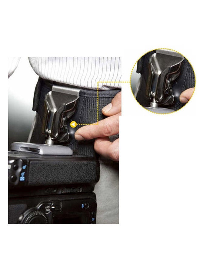 MABOTO DSLR Camera Waist Belt Strap Mount Holder Single Buckle Hanger Holster for Canon Nikon Pentax DSLR  - Image 5
