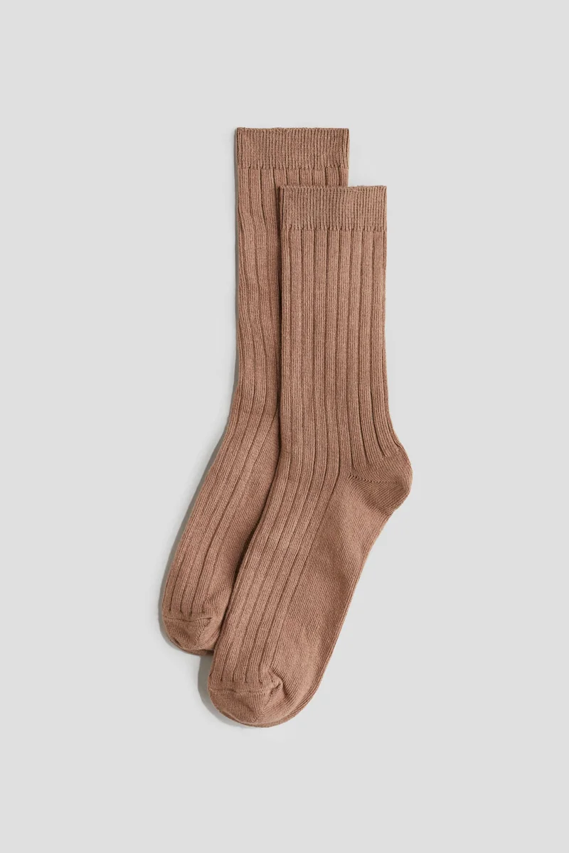 H&M 4-pack rib-knit socks