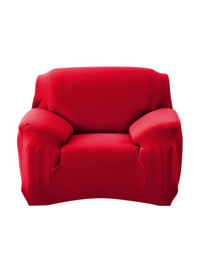 NIBEMINENT Spandex Strapless Sofa Slipcover Red 30x5x23cm - Image 1