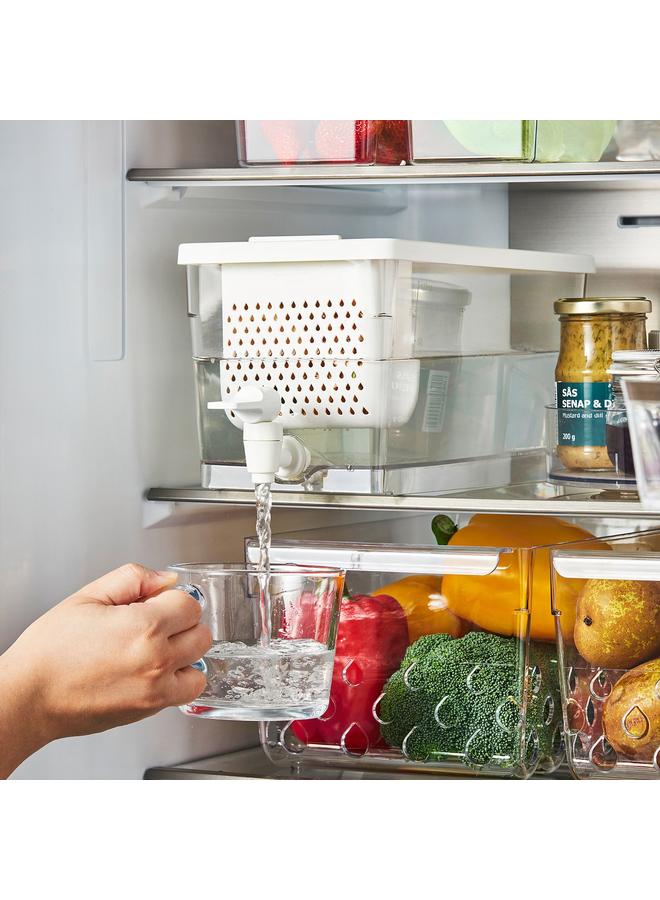 Zaboon Container W Tap Disp For Fridge, Transparent, 4.5 L - Image 4