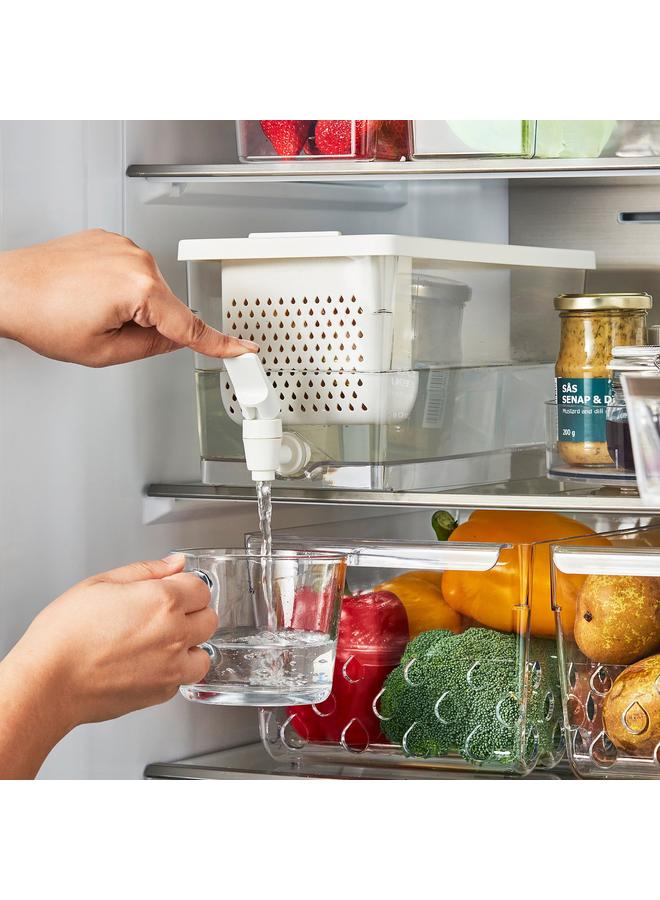 Zaboon Container W Tap Disp For Fridge, Transparent, 4.5 L - Image 5