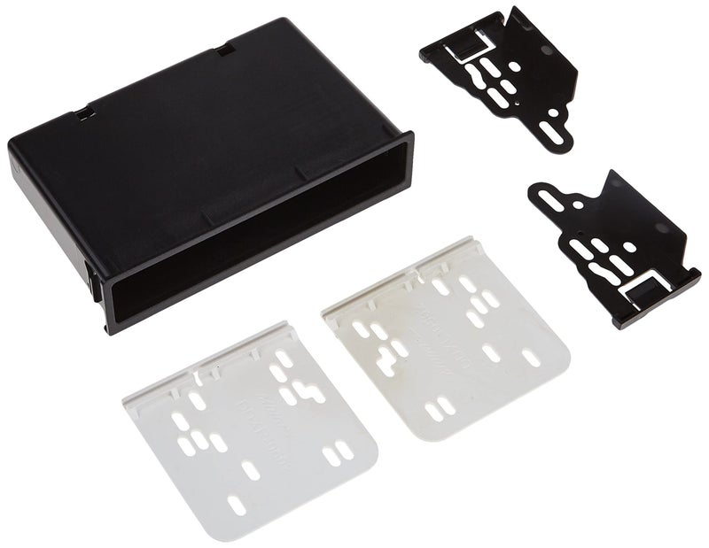 Metra Electronics 99-7012 Single or Double DIN Installation Kit for 2004-2007 Mitsubishi Galant with Automatic Climate Control, Black - Image 2