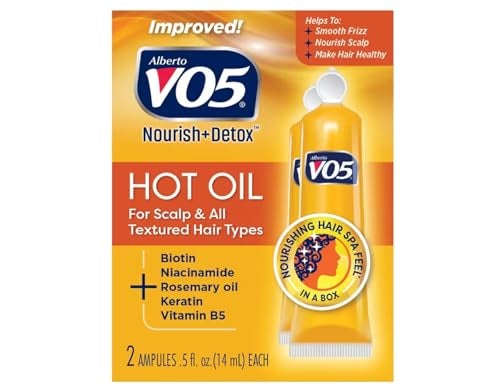 Alberto Vo5 Hot Oil Intense Conditioning Treatment, 0.5 Ounce, 2-count Tubes (Pack of 3) - Image 2