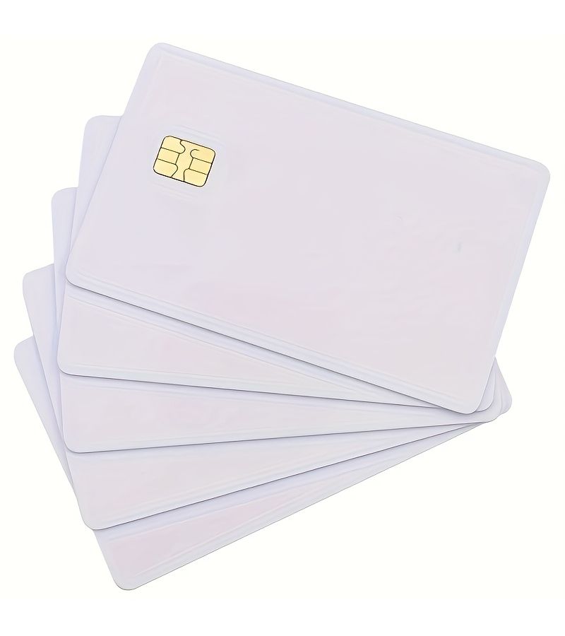 Blank SLE4442 PVC IC Cards 3 Pack Printable White Sublimation - Image 4