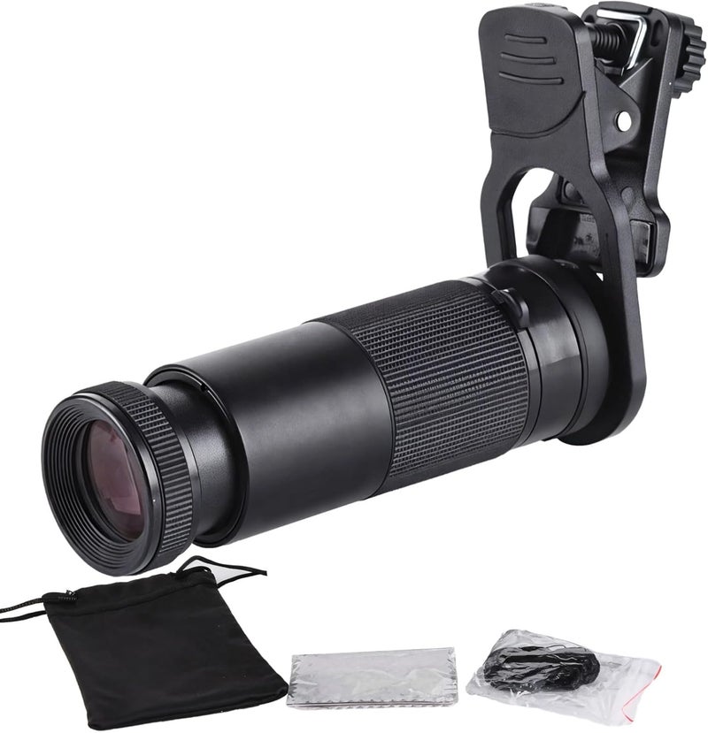 Portable 8X Telephoto Lens for Photography, High-Definition Mobile Monocular, Ideal for Outdoor Concerts and Wildlife - Image 1