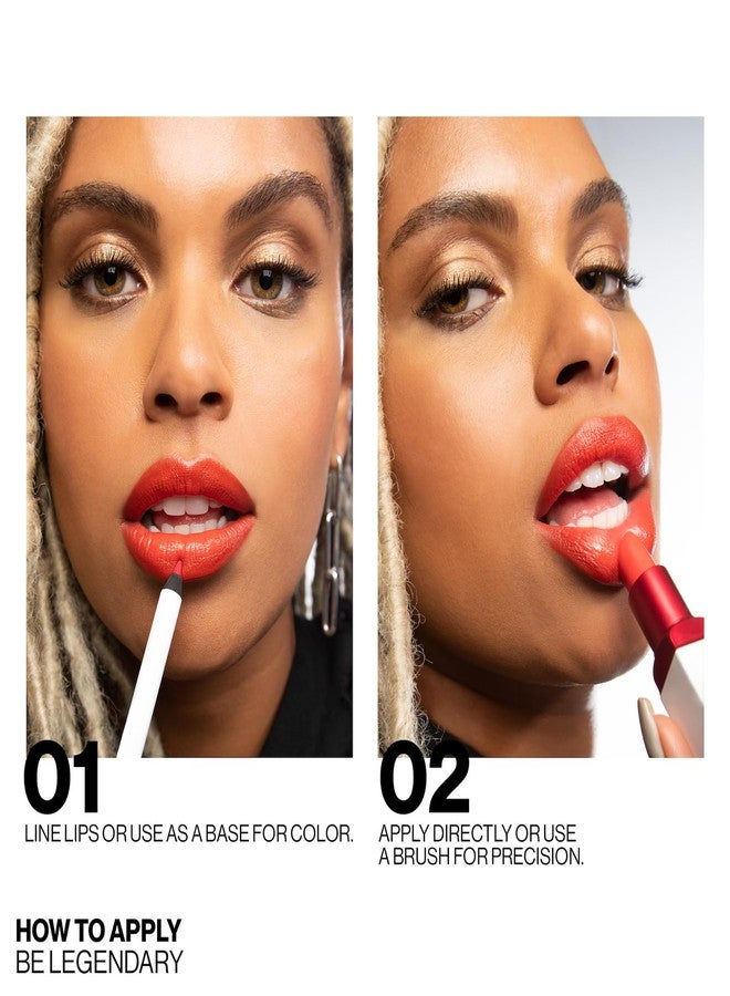 Smashbox Be Legendary Prime & Plush Lipstick | High Pigment, Moisturizing with Ceramides + Peptides, It's a Mood - Image 3