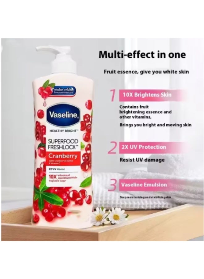 Vaseline Super Food Freshlock Cranberry Lotion 100 ML - Image 5