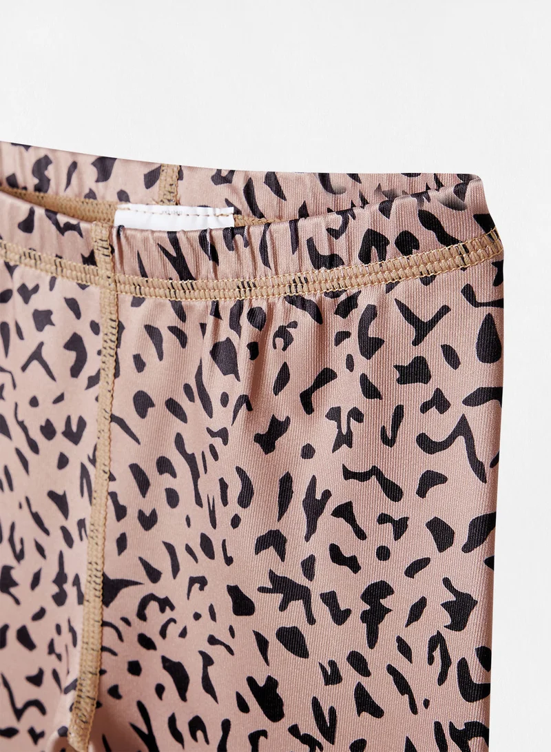 BEACH & BANDITS Girls Dessert Shark Swim Leggings