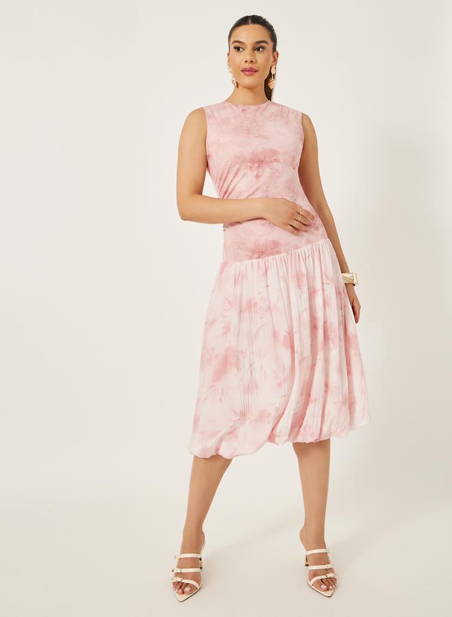 Styli Tie-Dye Bubble Dress  - Image 1