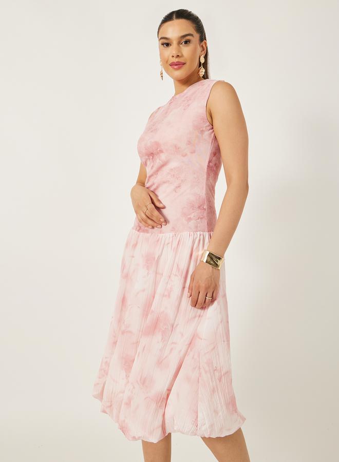 Styli Tie-Dye Bubble Dress  - Image 3