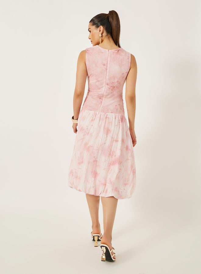 Styli Tie-Dye Bubble Dress  - Image 5