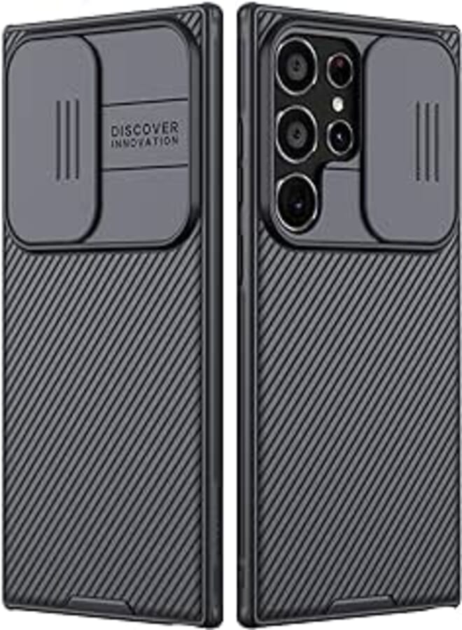 Nillkin Nillkin CamShield Pro Case for Samsung Galaxy S24 Ultra 5G 6.8" Protective with Slide Camera Protection Cover, Slim Stylish,Black 
