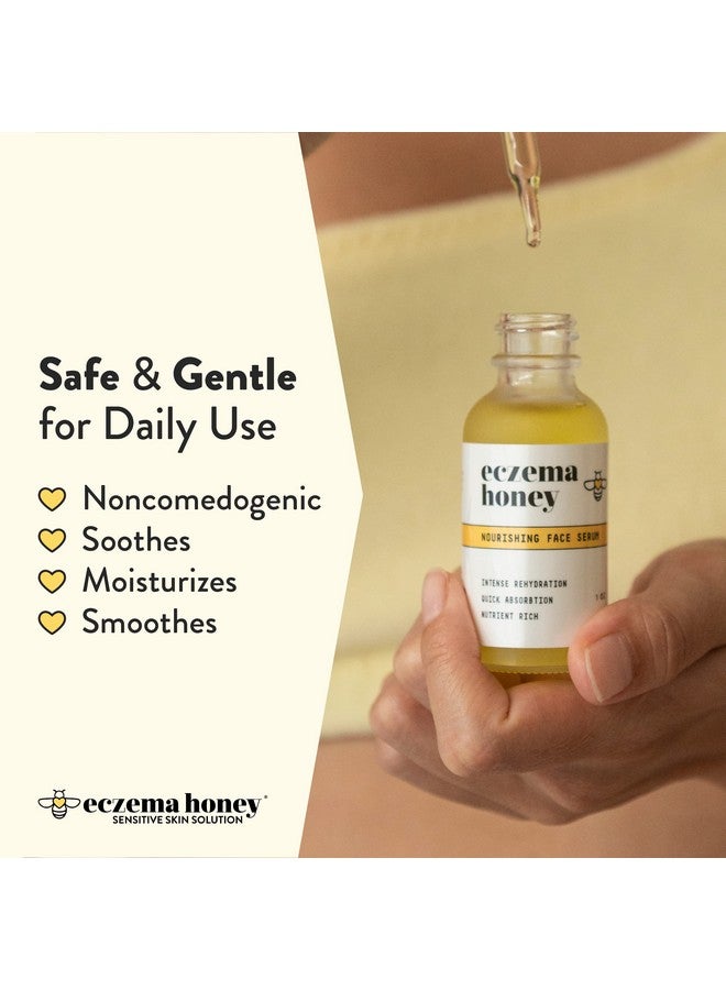 ECZEMA HONEY Czema Honey Nourishing Face Serum Daily Hydrating Serum Face Oil For Eczema Dry & Sensitive Skin (1 Oz) - Image 4