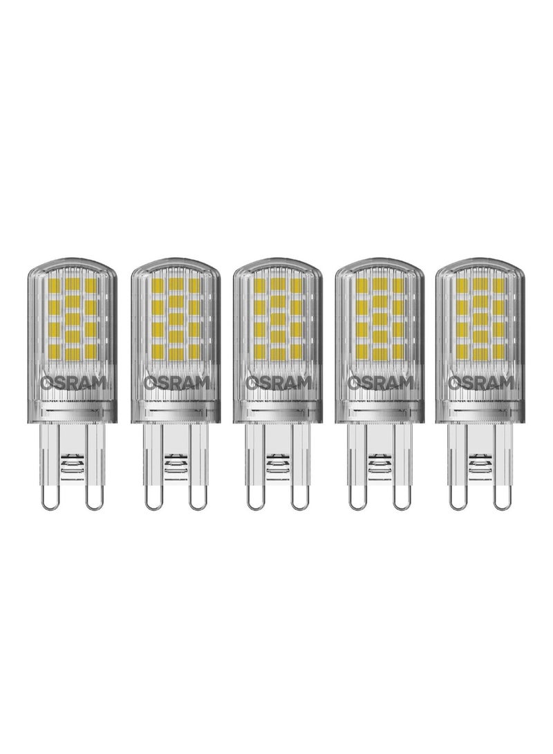 Osram OSRAM G9-Base LED Bulb Clear special 4.2 W 2700k Extra Warm White - Pack of 5  - Image 1