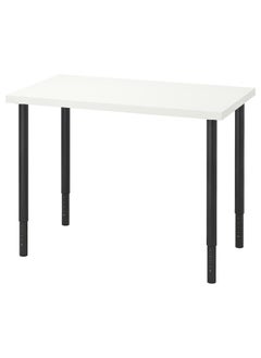 Desk, White/Black, 100X60 Cm - pzsku/Z70E765C076468F3AF400Z/45/_/1732532145/3b292034-8aea-4e34-ad21-498a2f25e363