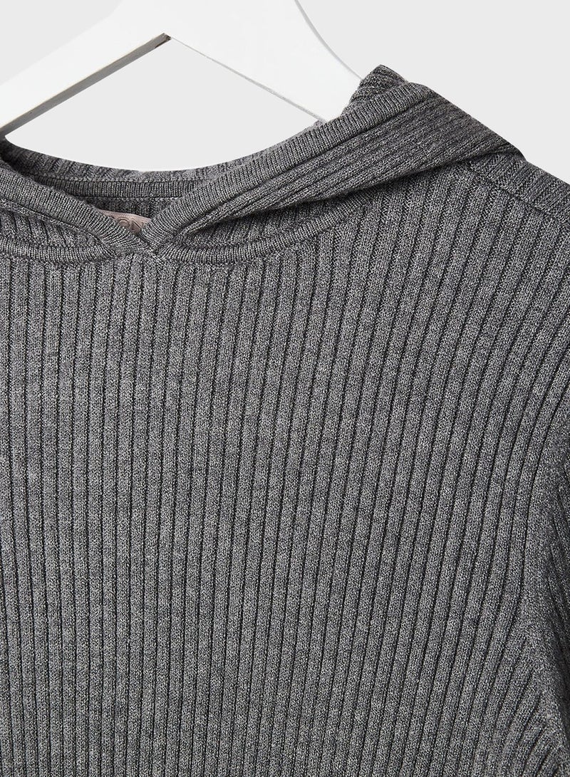 ONLY Kids Ribbed Hoodie - Image 3