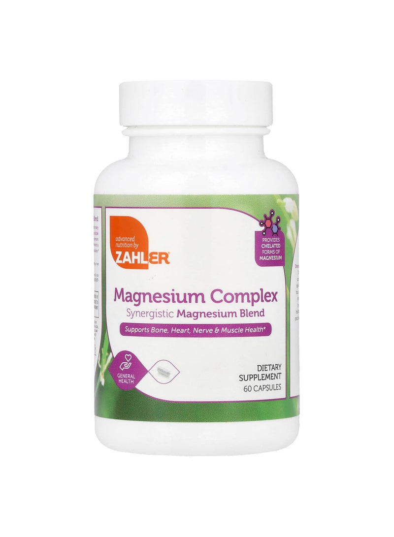 Magnesium Complex, 60 Capsules
