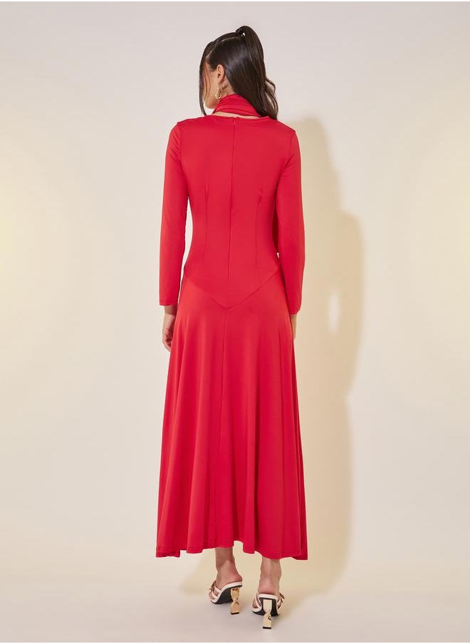 Take Two Red A-Line Dress  - Image 5