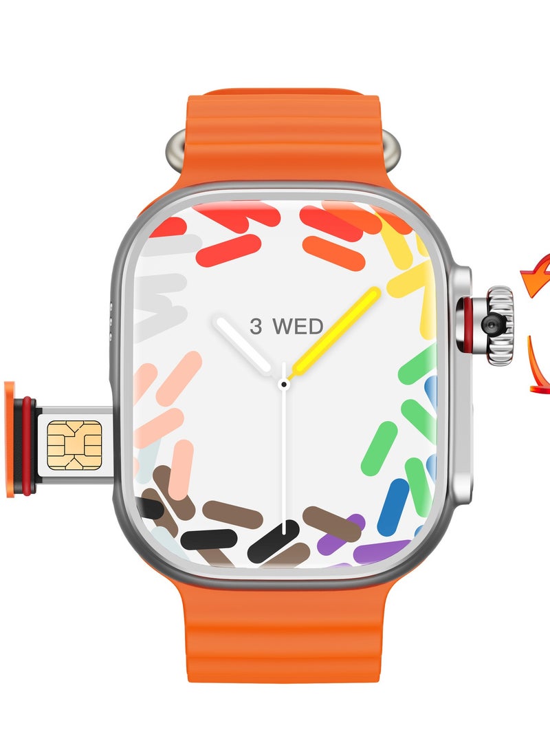 PRO - S9ultra SIM card version 4G full Netcom video call watch Android smartwatch - Image 1