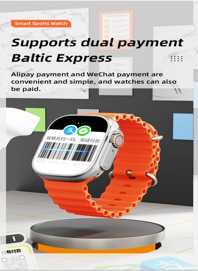 PRO - S9ultra SIM card version 4G full Netcom video call watch Android smartwatch - Image 1