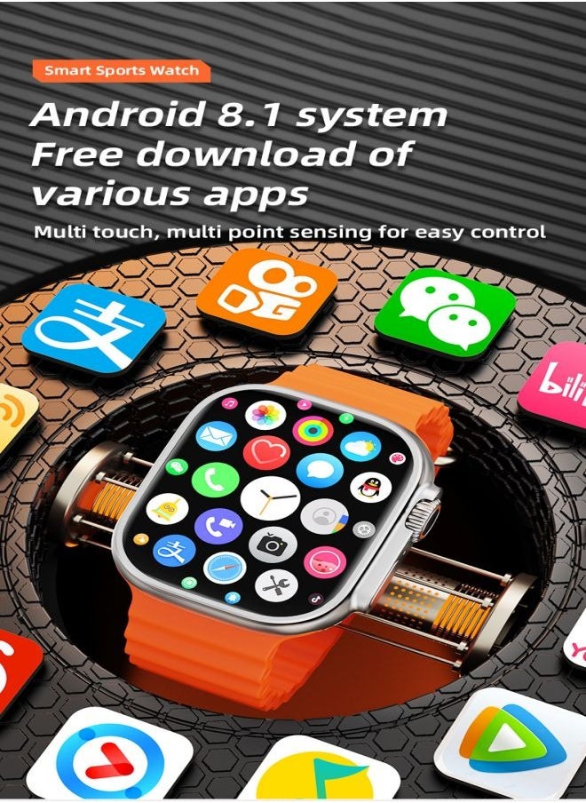 PRO - S9ultra SIM card version 4G full Netcom video call watch Android smartwatch - Image 1