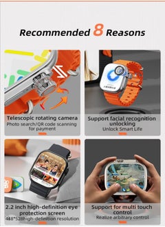 PRO S9ultra SIM card version 4G full Netcom video call watch Android smartwatch  - Image 3