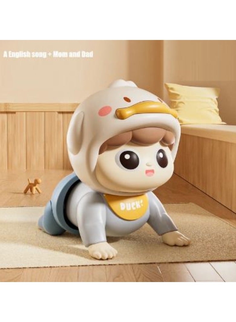 Crawling Baby Toys 6 to 12 Months, Toddler Musical Toys, Baby Toys 0-6 Months Tummy Time Learning Educational Toy with Light  Sound, Birthday Toy for Infant Toddler Baby Toys 12-18 Months - Image 1